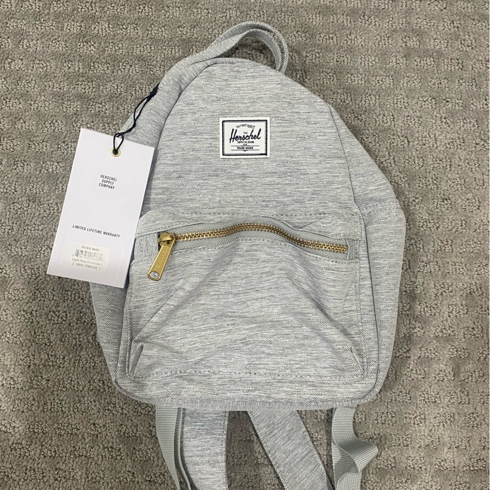Herschel Supply Company Nova Mini Backpack - Light Grey Crosshatch